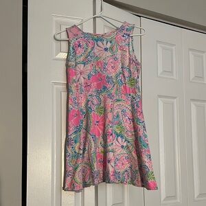 Lilly Pulitzer Pink and Blue Kids Casual Dress